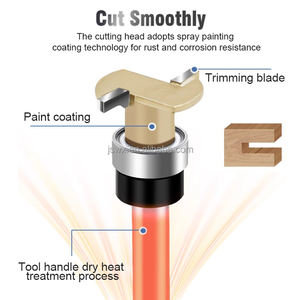 Fraise à double dent en T avec roulement pour le rainurage et la création de rainures de tirage manuel sur les portes et tiroirs de meubles - Product Image 4