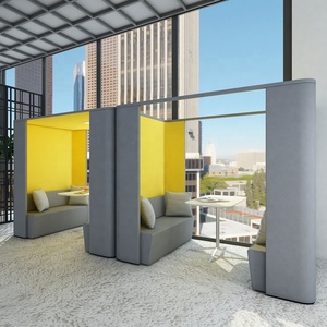 โซฟาสำนักงานแบบมีหลังสูง ทันสมัย สำหรับพื้นที่ประชุม สนทนา เจรจาธุรกิจ พร้อมคุณสมบัติกันเสียง - Product Image 2