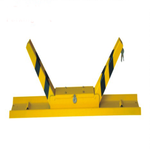 Verrou <span class=keywords><strong>de</strong></span> stationnement triangulaire pliable en acier thermolaqué avec clé sécurisée pour espace réservé - Product Image 3
