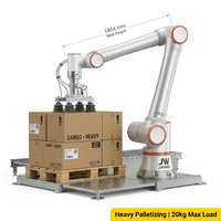 Robot Colaborativo JINWEI FR20, 20 kg, 1854 mm, IP54, 6 Ejes, 0.1 mm, CR, CE, KCs, ISO 10218, 2 m/s, para Paletización Pesada y Manejo de Materiales