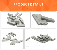 Plaque de bande de barre en carbure de tungstène de 10 à 330mm personnalisée pièces d'outils électriques pour le meulage et les perceuses supportées par l'OEM
