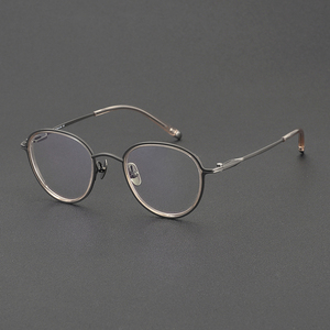 SH0075 Titanium Acetate Combination High Quality Spectacles Eyeglasses Frame Hot Sale Optical Eyewear Frame Men Women <strong>Glasses</strong> - Product Image 2