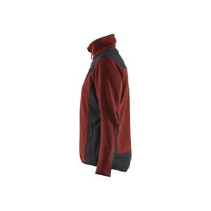BLAKLADER - 594325365999XS Veste tricotée pour femme Softshell Burned red/Black - EAN 7330509858226 WORK JACKETS - Product Image 5