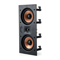 Sistema de Sonido Integrado Doble de 6 Pulgadas, Altavoz de Pared para Cine en Casa, Empotrado en Pared