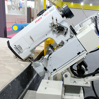 Machine à coudre à point de chaînette haute vitesse XDB-WB6A 300U, composants principaux PLC, 18 pièces/heure, pour la fabrication de bordures de matelas