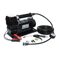 Monster4WD 12V Portable Tire Inflator 160L/min Quick Connect Air Pump with 7M Rubber Hose 150PSI for SUV 4x4 Offroad