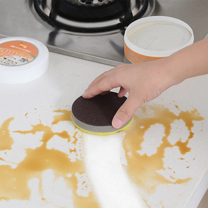 Dissolvant de taches à l'huile, de surface dure, pour le four, pâte blanche naturelle, nettoyeur de pâte solide - Product Image 3