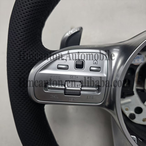 Volante de Cuero para Mercedes Benz W177 W213 W204 W205 W211 C257 AMG, Precio de Fábrica, Venta al Por Mayor - Product Image 5