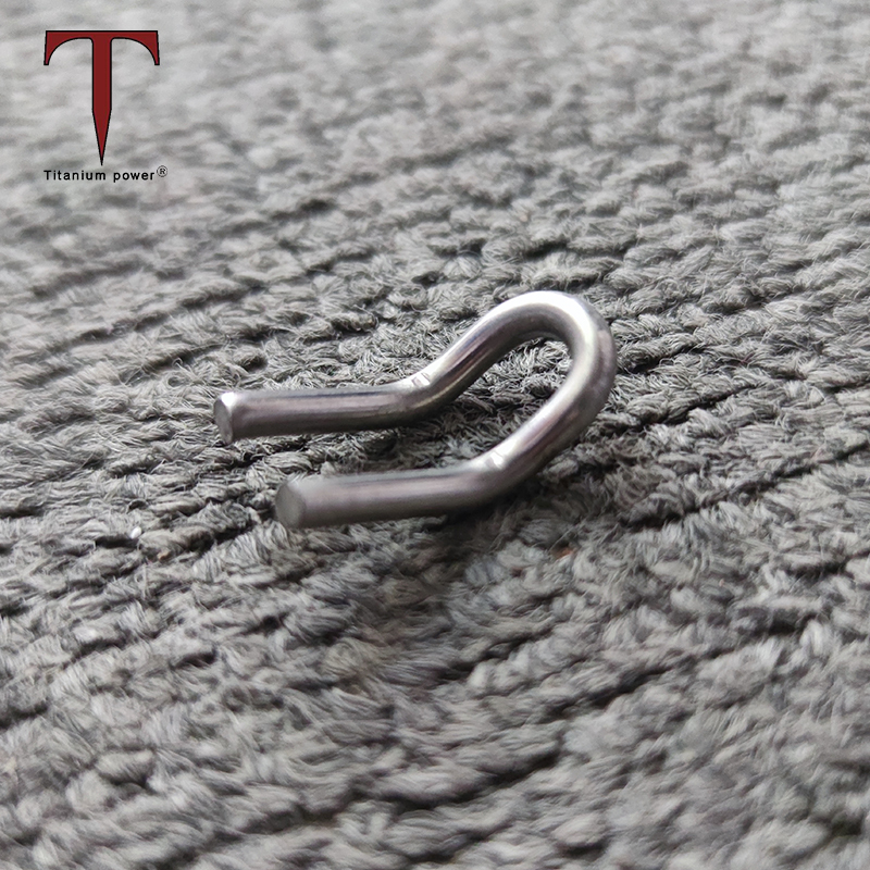 Titanium Exhaust Hook and Tension Spring