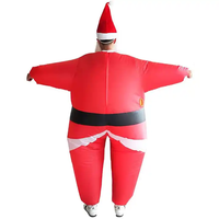 Costumes gonflables de Noël en PVC de luxe : Bonhomme en pain d'épices, Père Noël, Renne, Bonhomme de neige, Arbre, Pingouin – Adulte et Enfant – Halloween