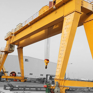 Grúa pórtico de doble viga modelo MG A6 de servicio pesado, grúa de puerta montada sobre riel de 12m-35m de alcance para exteriores con sistema de carro de cabrestante de alta resistencia - Product Image 6