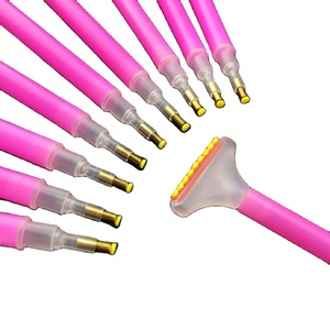 Wholesale and direct selling square round diamond painting tools point diamond pen 5D diamond painting accessories