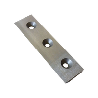 Ensemble de lames de déchiqueteuse à bois robustes-Kit de lames à enclume rotative HRC 60 + pour bois dur, bois tendre, écaillage de bambou-Qualité forestière