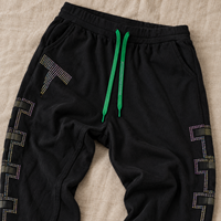 Celana Jogger Wanita Bekas Berkualitas Tinggi Grosir, Model Lurus, Warna & Ukuran Campur, Musim Panas, Dalam Bal