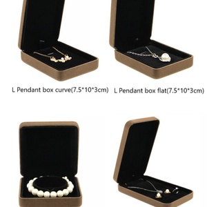 Premium Velvet Jewelry Boxes Set Rectangle Shape for Rings Pendants <b>Bracelets</b> & Chains - Product Image 5
