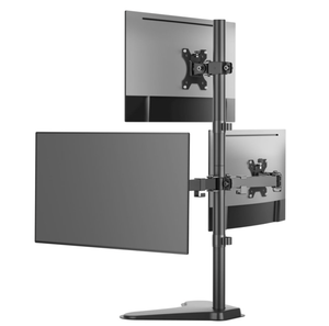 Support de moniteur triple avec <span class=keywords><strong>bras</strong></span> articulés Support d'<span class=keywords><strong>écran</strong></span> d'ordinateur <span class=keywords><strong>vertical</strong></span> pour <span class=keywords><strong>bras</strong></span> de moniteur à 3 <span class=keywords><strong>écran</strong></span>s - Product Image 5