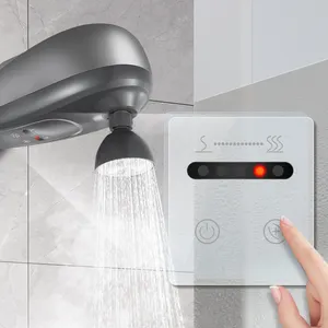 JNOD 220V Wall Mounted Electric Shower Head Instantaneous hot water heater geyser for shower