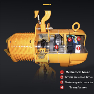 <span class=keywords><strong>Polipasto</strong></span> de cadena eléctrico de <span class=keywords><strong>acero</strong></span> <span class=keywords><strong>inoxidable</strong></span>, cadena eléctrica de 2 toneladas y 3 toneladas de una o doble velocidad con carrito de 5 toneladas - Product Image 2