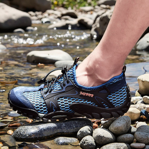 Người Đàn Ông Của Phong Cách Mới Lạch Và Đi Bộ Đường Dài Thể Thao Giản Dị Giày Lưới Ngoài Trời Lội Nước Giày - Product Image 5