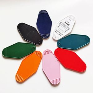 No Minimum Custom Fashional Motel <b>Key</b> <b>Tag</b> Customized Design Double Sides Printing Hotel Keychains - Product Image 6