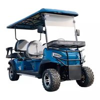 Voiturette de golf électrique tout-terrain tendance certifiée CE, capacité 500 kg+, vitesse 30-50 km/h, autonomie 70-90 km, 3-4 places, à vendre aux Émirats arabes unis