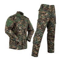 Combinaisons de combat légères et respirantes personnalisées, tissu Rip-Stop, camouflage jungle, uniforme tactique
