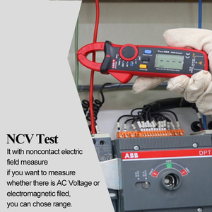 UNI-T UT210E <b>Mini</b> Digital <b>Clamp</b> Meter 100A AC Current Voltage True RMS Pliers Ammeter Resistance Tester Multimeter - Product Image 5