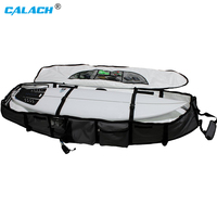 Cercueil à roulettes housse de planche de surf longboard personnalisée sac de voyage pour 2-4 shortboards avec roues
