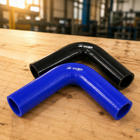 3 1/8'' 90 °   Tuyau flexible en silicone coudé à 90 degrés pour l'assemblage des tuyaux du moteur du véhicule