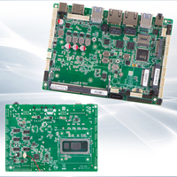 Hochwertige ITX Intel 1 * VGA 2 * RJ45 8 * USB 5 * RS-232 + 1 * RS-485/232 Anschlüsse DC 12V Fanless Industrial Motherboard mit i7