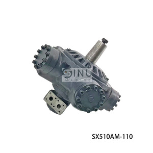 มอเตอร์ไฮดรอลิกแบบลูกสูบ SX510AM-110 ขนาด 110 ซม. สำหรับรอกสายเคเบิลยึดสมอ - Product Image 1