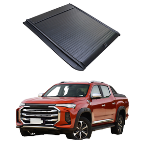 Cubierta de Tonneau de bloqueo de manija retráctil de aleación de aluminio con obturador de tapa de rodillo duro impermeable para <span class=keywords><strong>camioneta</strong></span> Ford Ranger <span class=keywords><strong>2023</strong></span> - Product Image 3