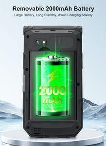 Stock disponible en gros – Téléphone portable à clapet robuste UNIWA X29 avec double écran de 2,8 pouces, double carte SIM GSM et grande autonomie - Product Image 6