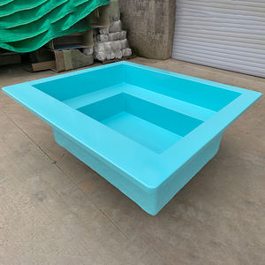 Kleines Haus Kalte Badewanne Tauch pool Spa Schwimmbad Outdoor Family Resort Hinterhof Fiberglas Inground Spa Pool - Product Image 4