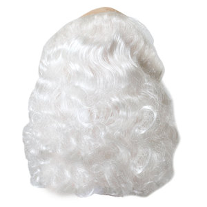 Ensemble de perruque synthétique blanc père noël <span class=keywords><strong>barbe</strong></span> en gros bon marché pour Halloween Noël Cosplay Costume et fête - Product Image 3