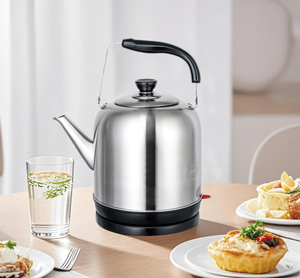 Ấm đun nước điện bằng thép không gỉ ngoài trời, dung tích lớn 6L, ấm nước nóng dùng cho khách sạn, pha trà, pha cà phê - Product Image 1