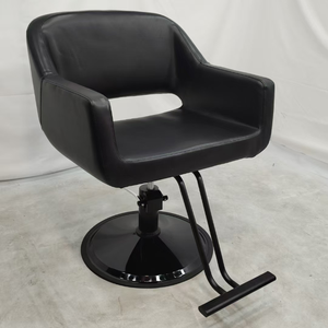 Commercio all'ingrosso nero barbiere sedia altezza regolabile parrucchiere salone per lo Styling sedie per il taglio dei capelli - Product Image 6