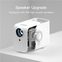 Rigal-miniproyector portátil para niños, pantalla táctil Led de 2,69 pulgadas, para exteriores, con USB