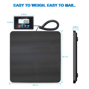 Plateforme de pesage numérique pour colis postaux, écran LCD ABS, personnalisable OEM/ODM, balance postale - Product Image 6