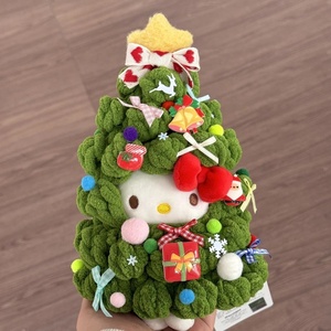 ตุ๊กตาการ์ตูนเฮลโลคิตตี้ พวงกุญแจน่ารัก งานแฮนด์เมด ของขวัญ ขายส่ง - Product Image 2