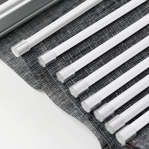 Dệt Rèm Mù Hướng Dẫn Sử Dụng Không Dây Xếp Chồng Lên Nhau <span class=keywords><strong>Hobbled</strong></span> Polyester Vải La Mã Rèm Cho Phòng Ngủ Cửa Sổ - Product Image 4