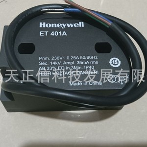 Transformador de encendido Honeywell ET401A, producto original, precio disponible bajo consulta. - Product Image 1
