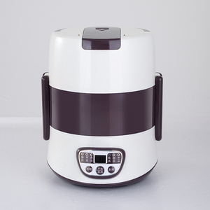 Cuisinière à riz électrique de haute qualité 1,8 L, multifonctionnelle, en plastique et acier inoxydable, écologique, portable, cuiseur vapeur, cuisson facile - Product Image 2