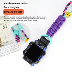 Cordon de cou tressé coloré pour montre Little Genius Z11/Z10, 40-90cm, en nylon réglable, ferme, durable, anti-perte, Z1S/Q1A/D3 - Product Image 3