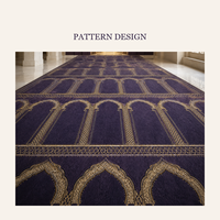 Tapis de prière en mousse pour mosquée, 15 mm, pour projet de coussin de salle de prière musulmane