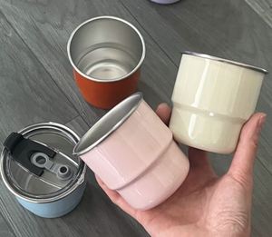 304 Stainless Steel Step Beer Mug Single Wall Rolled Edge Portable Metal Cup Outdoor <b>Camping</b> Picnic Drinking Mug Custom Logo - Product Image 4