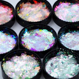 2026 Nuevo Opal Mágico Multicromático Candy Mermaid Aurora para Uñas Cosméticos Escamas Camaleónicas - Product Image 6