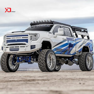 Jante à lèvre polie profonde monobloc forgée XD 20 22 24 26 <span class=keywords><strong>28</strong></span> 30 <span class=keywords><strong>pouces</strong></span> <span class=keywords><strong>roue</strong></span> tout terrain pour XPD-<span class=keywords><strong>700</strong></span> F150 F250 RAM - Product Image 3