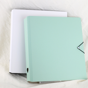 A4 9 Bolsillo 25 hojas PP mangas PVC Álbum DE FOTOS Diseño elegante Organizador personal Carpeta 3 pulgadas Mini Carpeta de fotos - Product Image 5