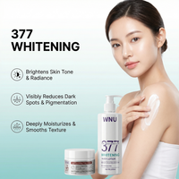 WNU OEM 377 Nicotinamide Lotion éclaircissante anti-taches anti-rides hydratante apaisante 300ml Éclaircissement du corps Taches sombres